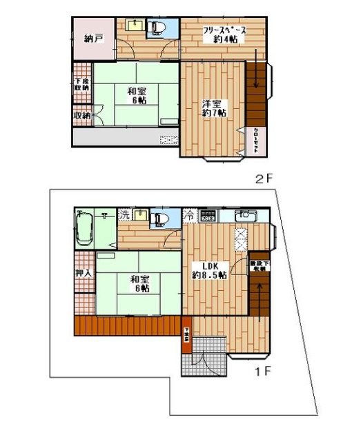 小島町3丁目戸建 間取り