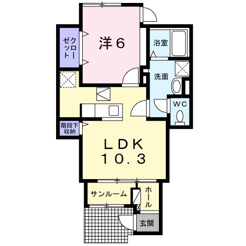 ハイムエルデケイ 間取り
