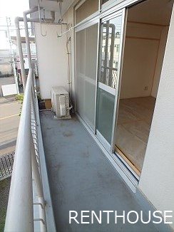 西調布ハイコーポ  ベランダ