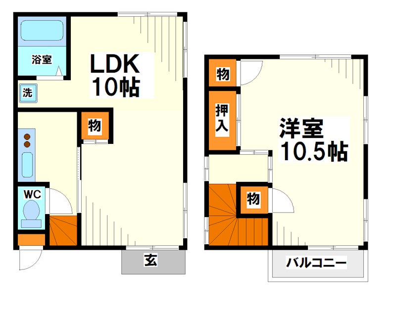 稲城押立戸建  間取り