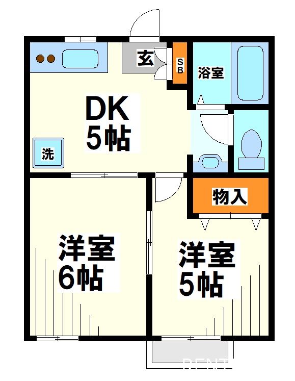 エスポワールヨシノ 間取り