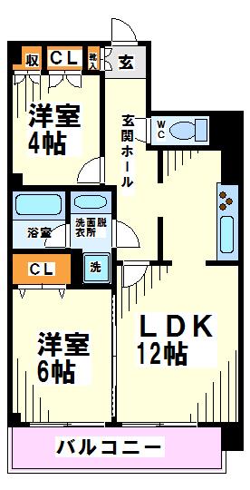 ウィンドシティ東府中 間取り