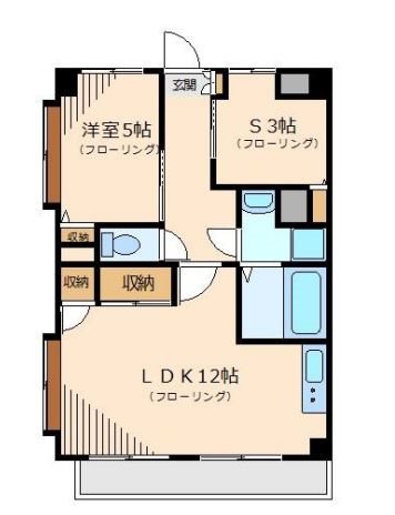 丸玉屋小勝ビル　当社管理物件  間取り