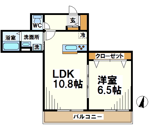 ユニヴェール華 間取り