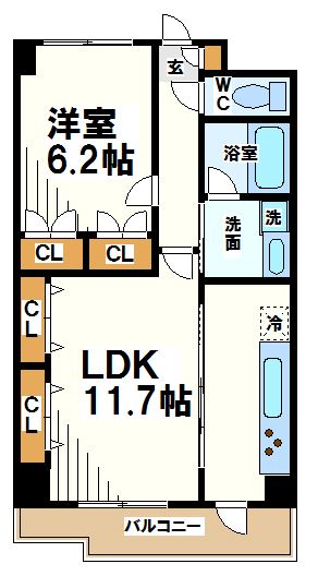 フィールドストーン調布   間取り