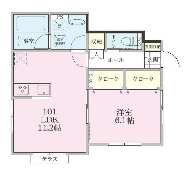 ミル・ソレイユ国領  間取り