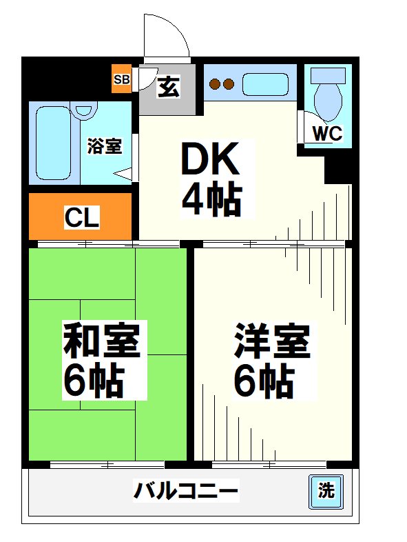 リトルブラウン  間取り