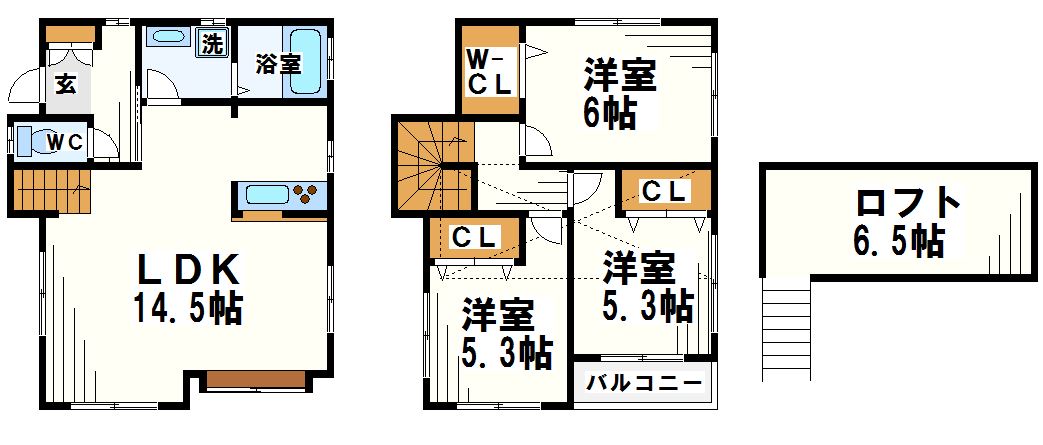 フォシーズンハウス  間取り