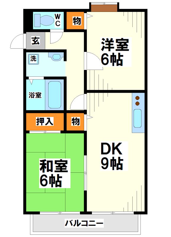 ソシア神代   間取り