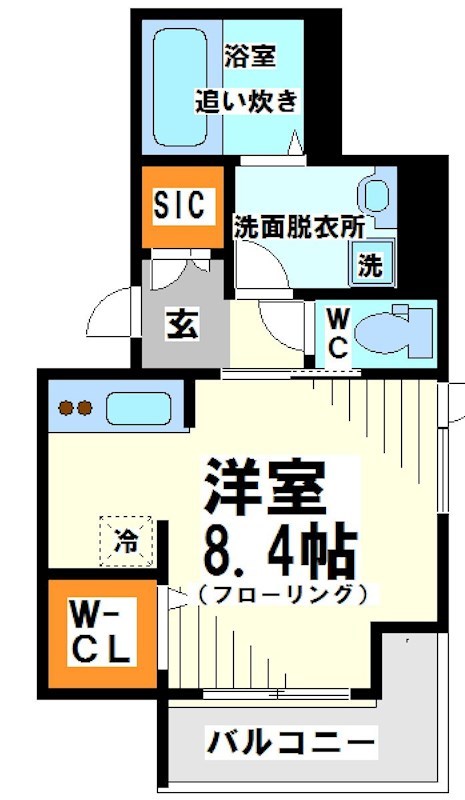 セスエマート調布Ⅱ 間取り