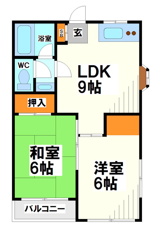 ローズマンション高山   間取り