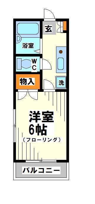 ハウゼイイダ  間取り