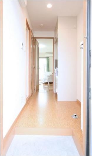 シャトル聖調布   玄関