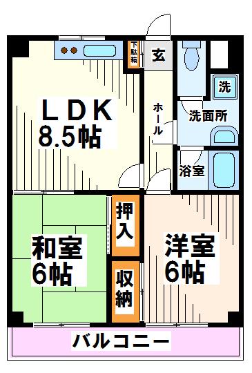 アゼリア府中 間取り