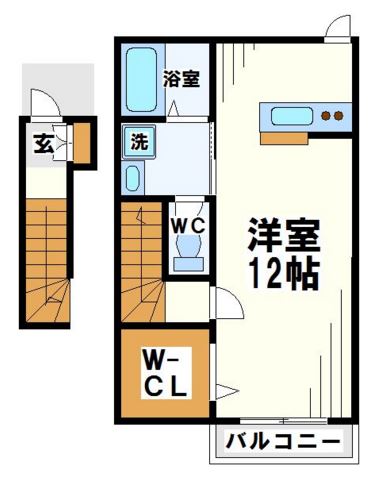 メルベーユ  間取り
