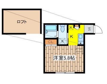 ファランドール調布  間取り