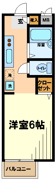 サニーウェル   間取り