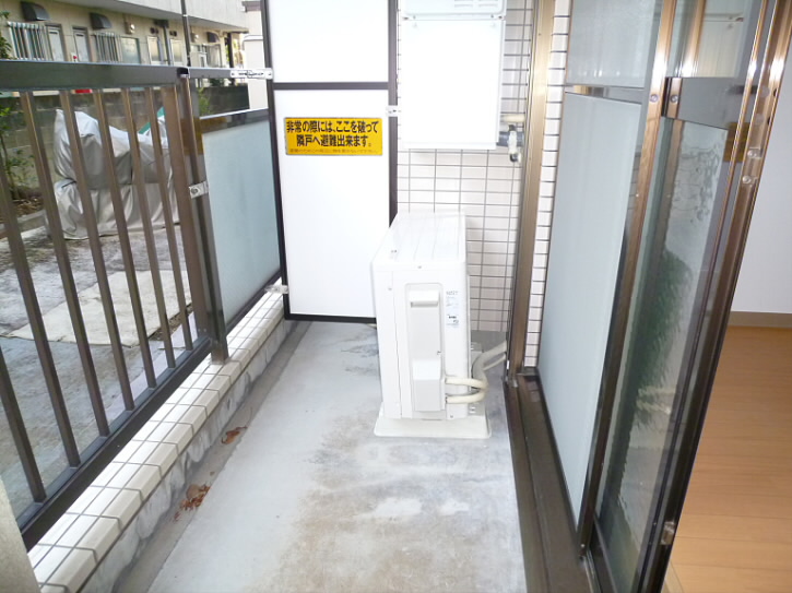 ウイングシティ立花 ベランダ