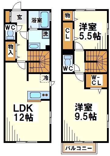 カピリナガーデン  間取り
