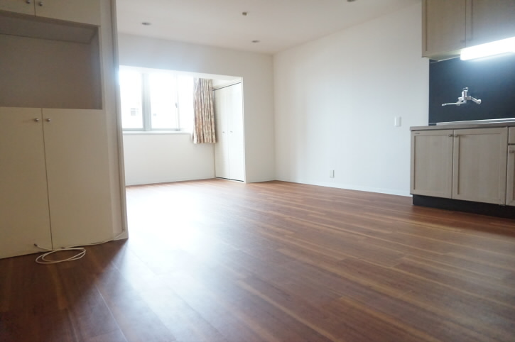 調布住宅  リビング