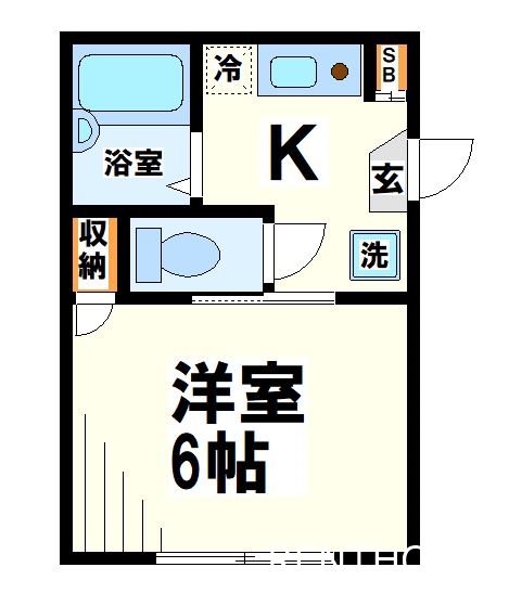 フレグランスマツバ  間取り
