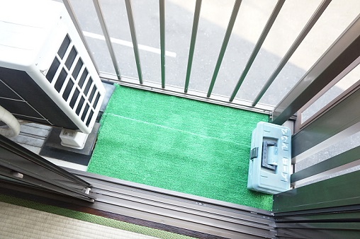 サンロリアン   ベランダ