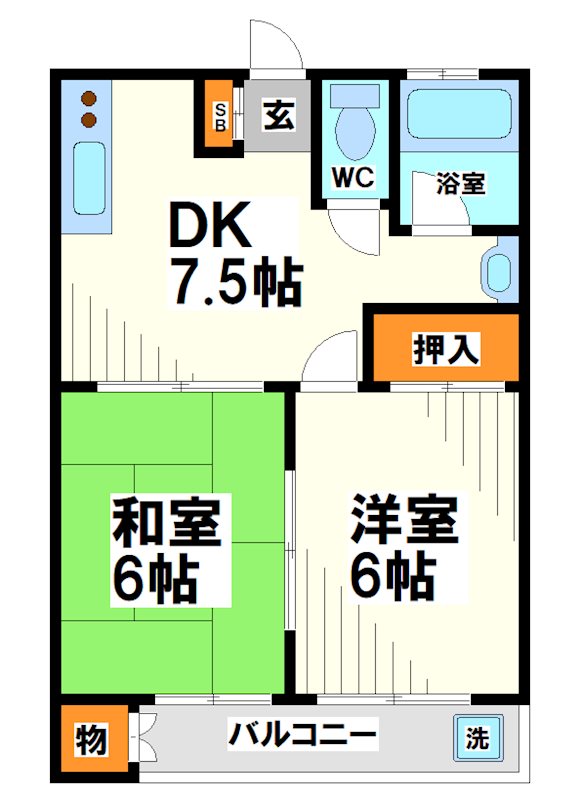 メモリーハウス   間取り