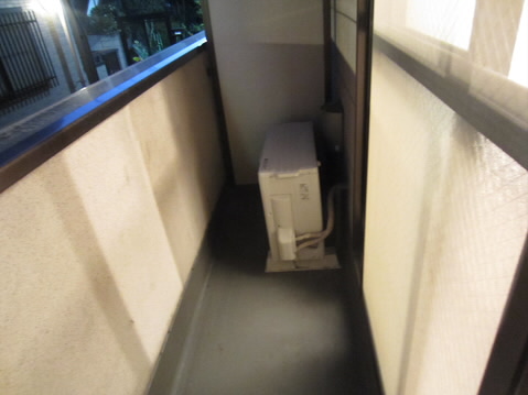 ディファレンス調布  ベランダ