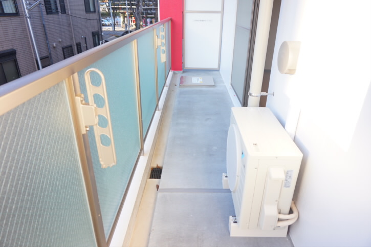 グランソレイユ  ベランダ