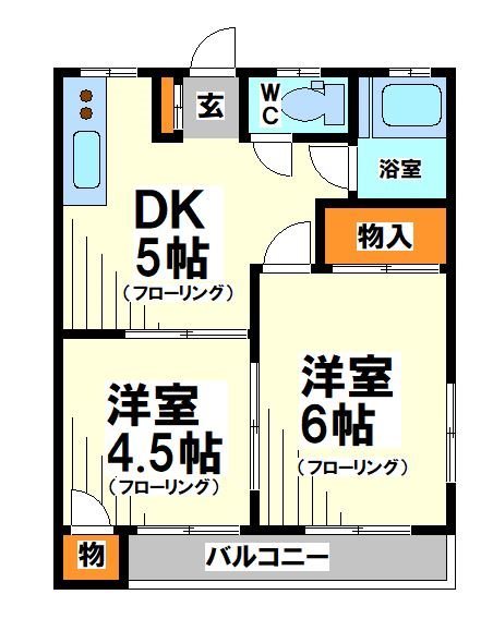 桔梗(ききょう)ハウス 間取り