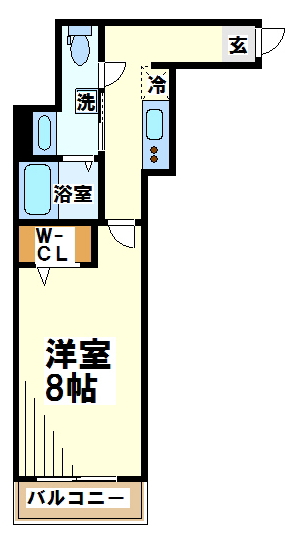 シャテーヌⅡ  間取り