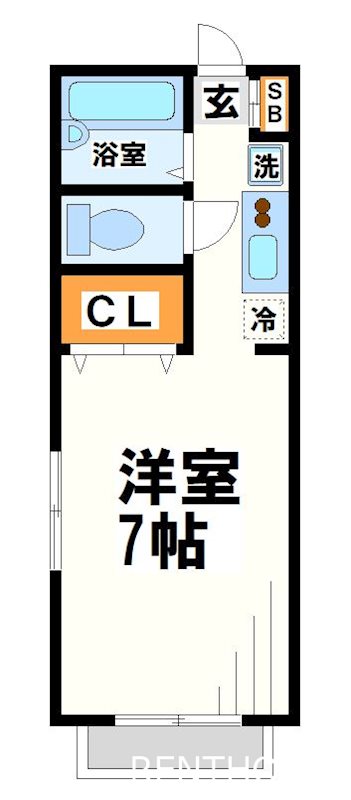 シャルダン西調布  間取り