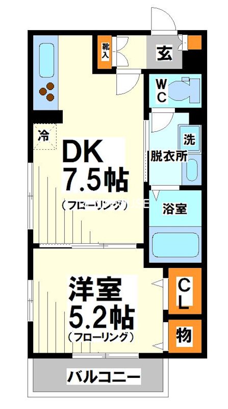 サリジエ宮町  間取り