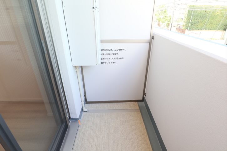 デュオステージ調布国領マキシブ ベランダ