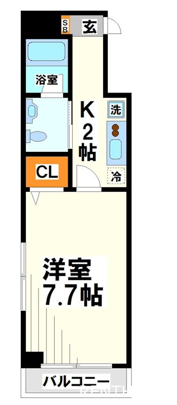 マキシブ調布国領 間取り