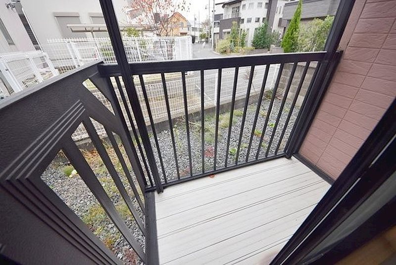 清涼館  ベランダ