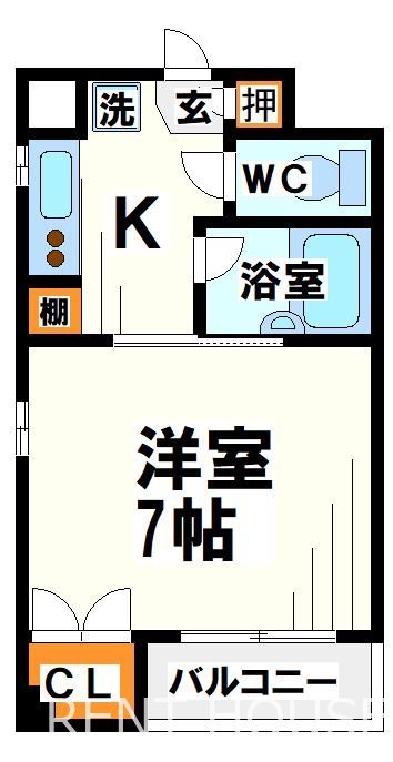 プレジール狛江  間取り