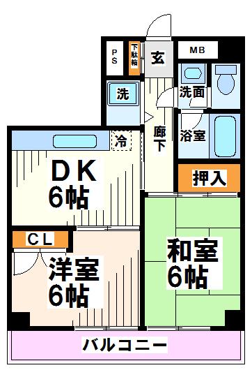 コーポ長谷川 間取り