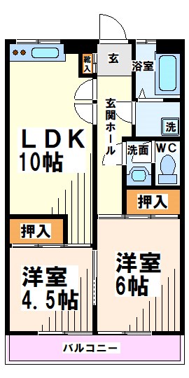 コーポシライト 間取り