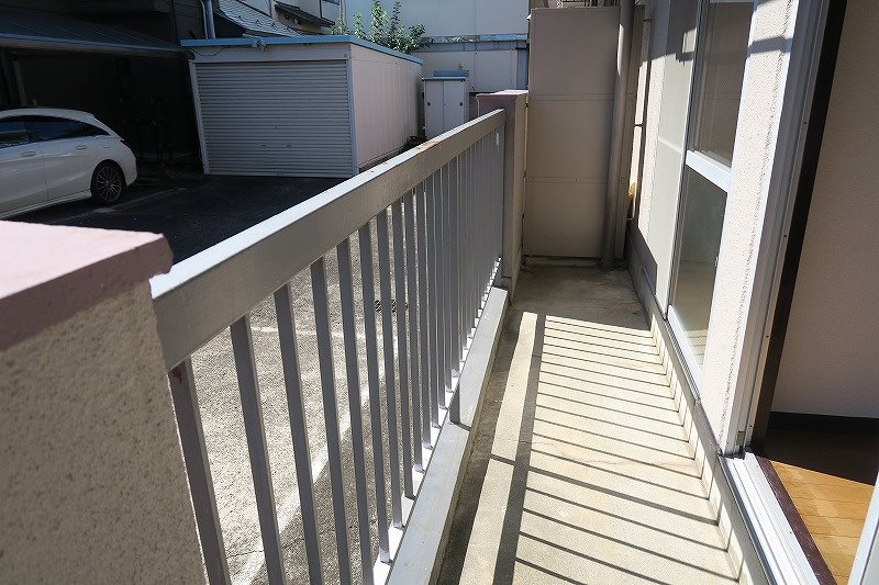 コーポシライト ベランダ