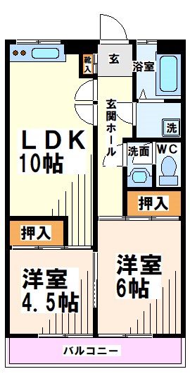 コーポシライト 間取り