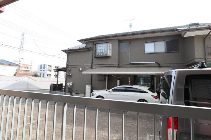 コーポシライト ベランダ