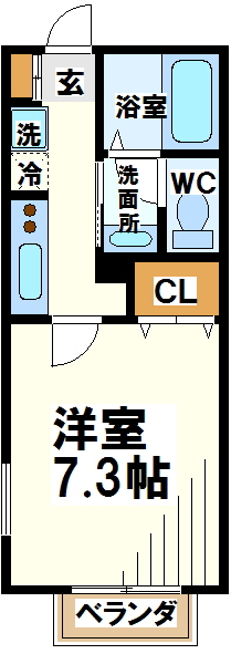 ハイムラグドール   間取り
