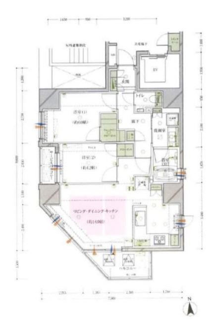 プレシス府中 間取り