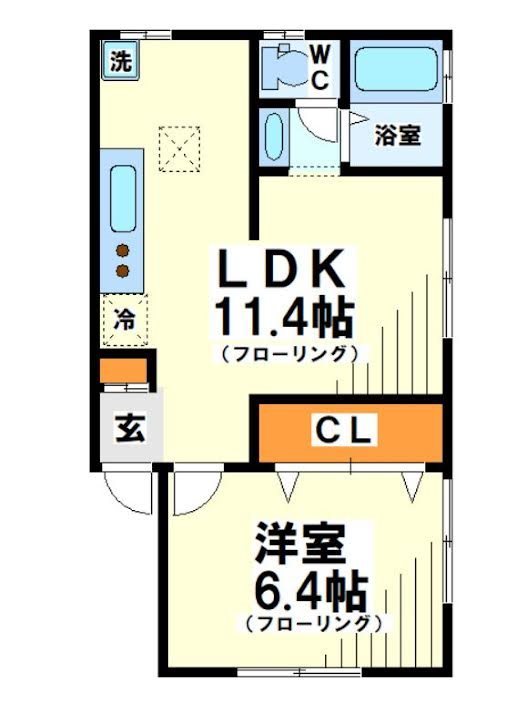 コーポ日光 間取り