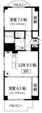 1437コーポ  間取り