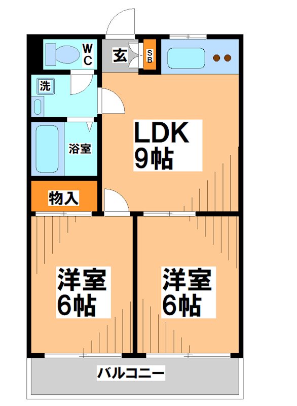 モトキハイツ  間取り