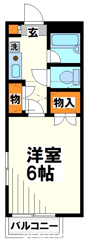 メゾンエスアイ   間取り