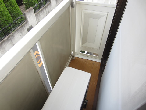 メゾンエスアイ   ベランダ