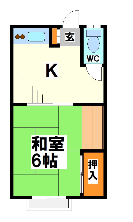 第2小菊荘  間取り